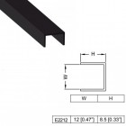 Plastic Capping Channel for 12mm Panels